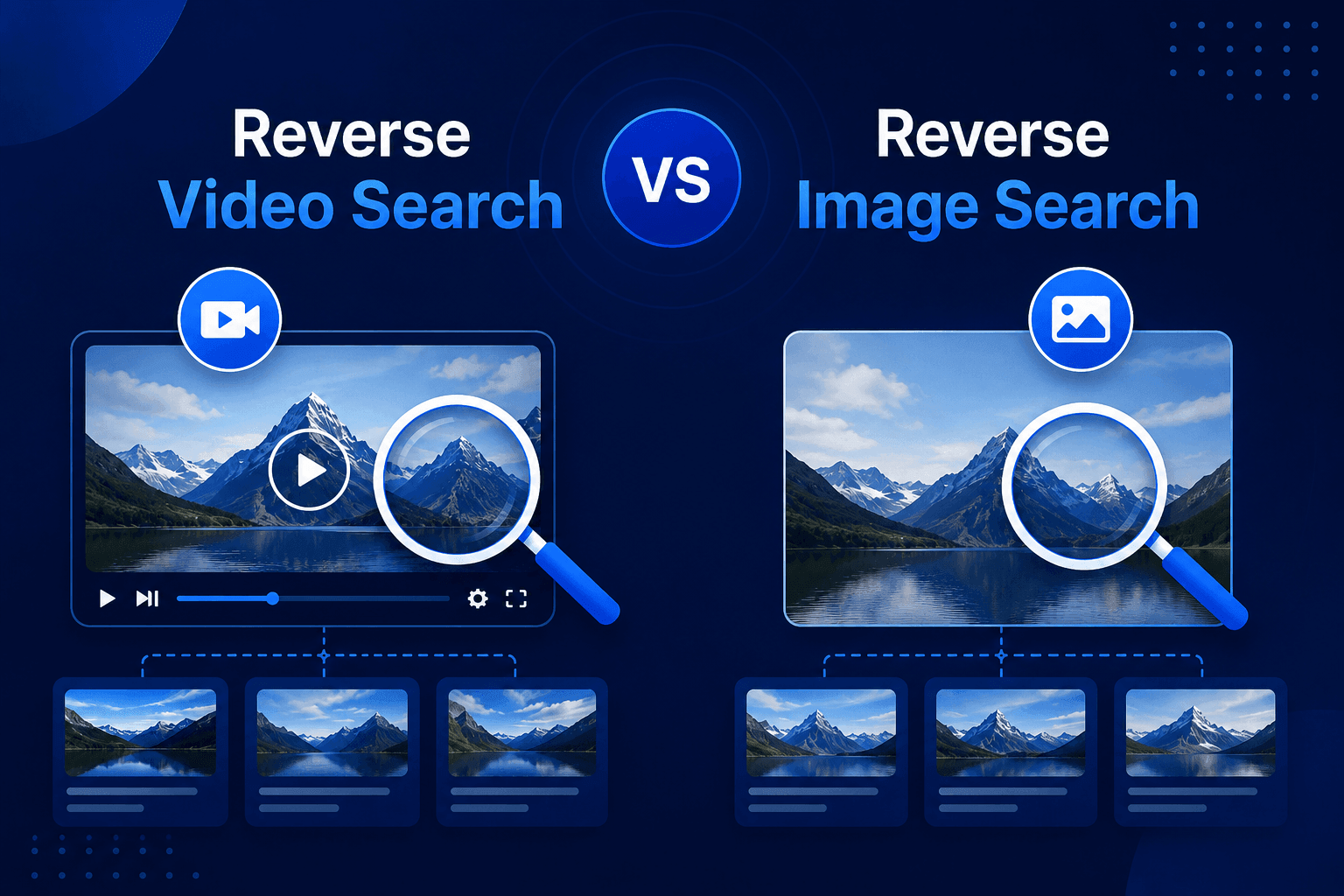 Reverse Video Search vs Reverse Image Search: What's the Difference?